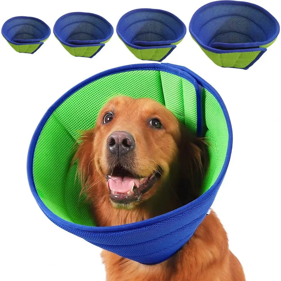 PawfectFriend Soft Pet Recovery Collar – Adjustable, Breathable & Lightweight Cone for Dogs and Cats 