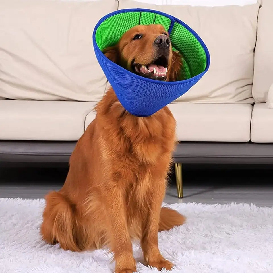 PawfectFriend Soft Pet Recovery Collar – Adjustable, Breathable & Lightweight Cone for Dogs and Cats 