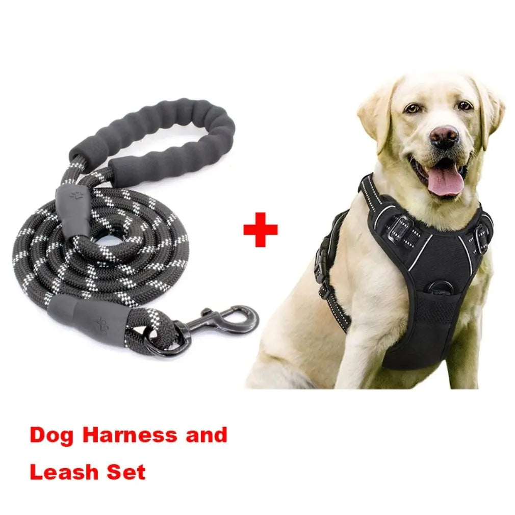 PawfectFriend No-Pull Dog Harness Vest with Leash Adjustable Outdoor Handle Puppy Pet 