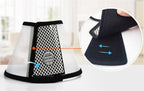 PawfectFriend Adjustable Recovery Cone Collar for Dogs & Cats – Soft, Protective, and Comfortable – Prevents Licking & Scratching 