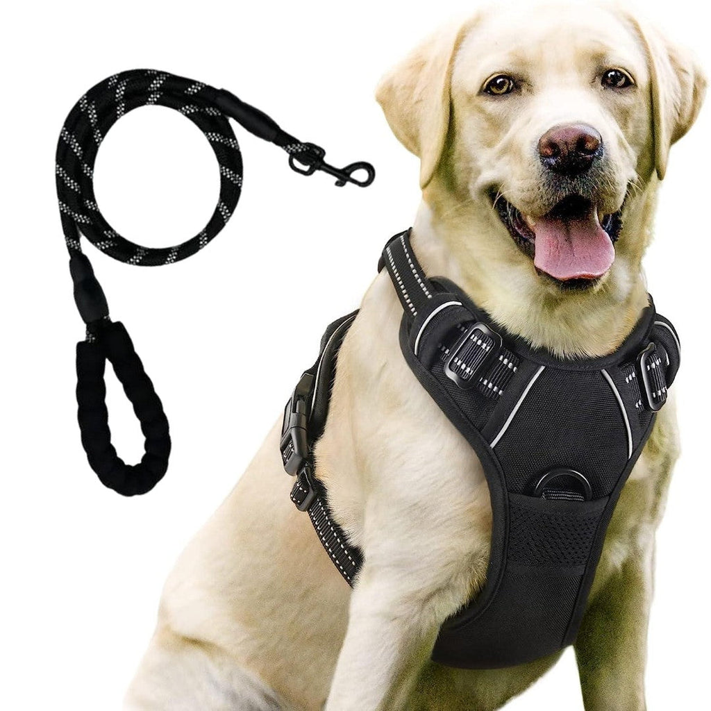 PawfectFriend No-Pull Dog Harness Vest with Leash Adjustable Outdoor Handle Puppy Pet 