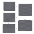 PawfectFriend Waterproof Dog Bed Cover & Pet Blanket Grey Washable Furniture Protector for Couch Sofa Bed Multiple Sizes 
