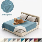 PawfectFriend Waterproof Non-Slip Pet Dog Bed Mattress Cover Light Blue Waterproof Protective