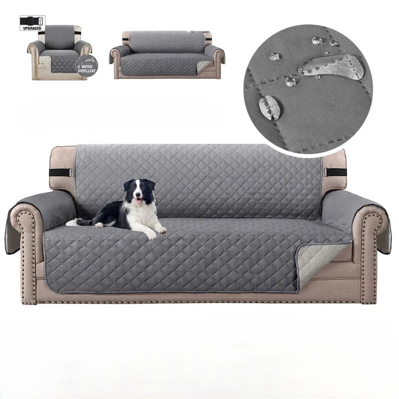 PawfectFriend Waterproof Slipcovers 1/2/3/4 Seater Non-Slip Washable Sofa Protector with Elastic Straps – Pet & Kid Friendly
