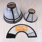 PawfectFriend Adjustable Recovery Cone Collar for Dogs & Cats – Soft, Protective, and Comfortable – Prevents Licking & Scratching 