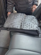 PawfectFriend Waterproof Pet Car Seat Cover – Folding Portable Rear Seat Protector for Dogs & Cats  Anti-Dirty, Scratchproof & Travel-Friendly Oxford Mat