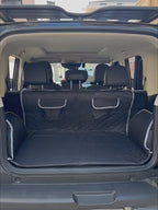 PawfectFriend Dark Gray Pet Car Seat Cover – Waterproof, Non-Slip Backseat Protector for Dogs & Cats | Travel Comfort, Safety & Style