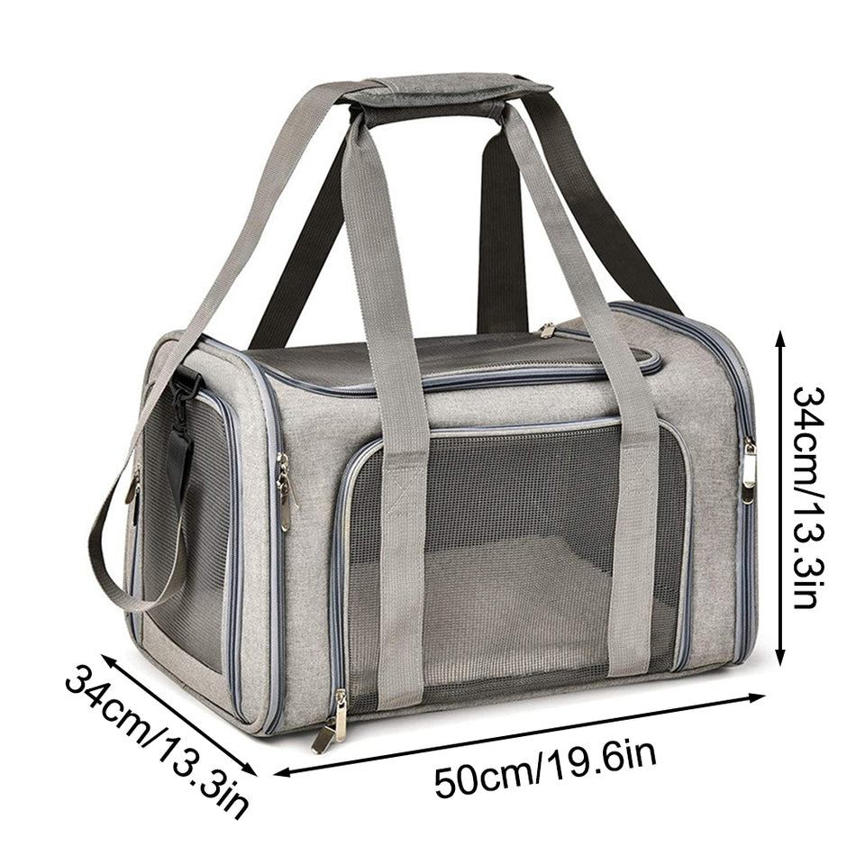 Collapsible cat and small dog carrier - photo 9
