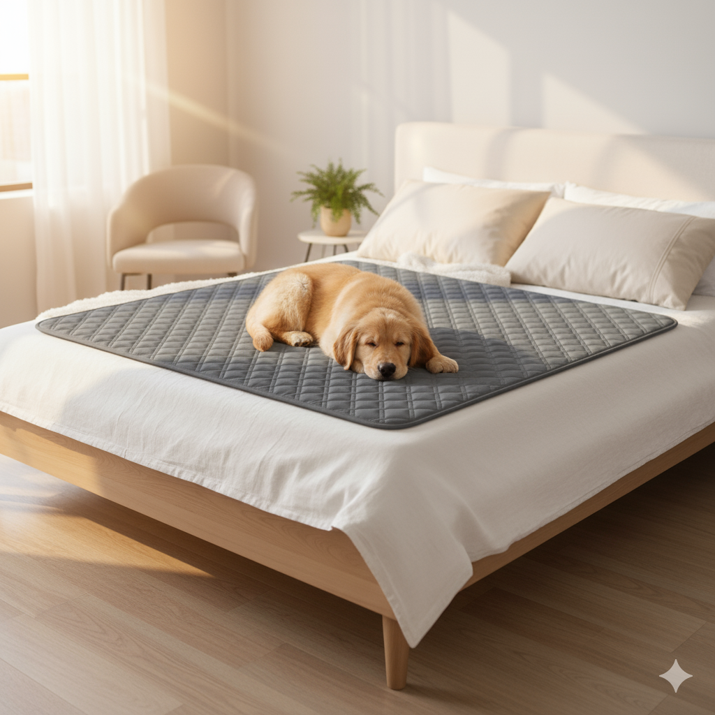 PawfectFriend Waterproof Non-Slip Pet Dog Bed Mattress Cover Waterproof Protective
