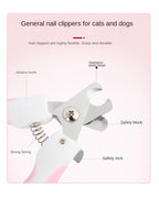 Nail Clippers and Trimmers for Dogs with Safety Guard Nail Clipping Pet Grooming Set 