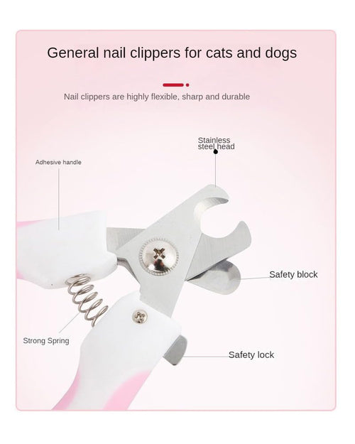 Nail Clippers and Trimmers for Dogs with Safety Guard Nail Clipping Pet Grooming Set 