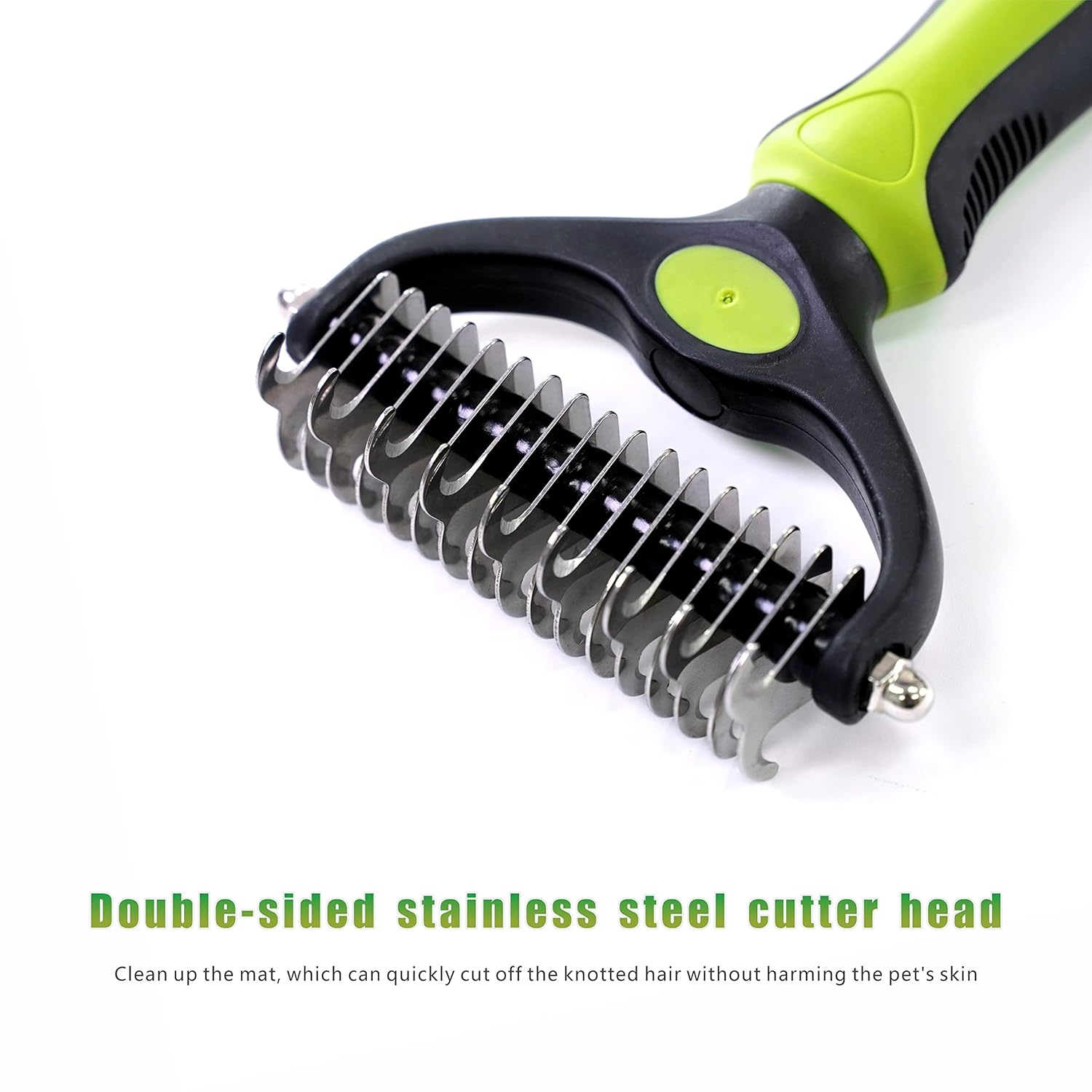 Double-sided Knot Comb Dog Comb Dog Comb Cat Beauty Hair Removal Cat Comb Pet Supplies 
