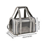 Collapsible cat and small dog carrier - photo 8