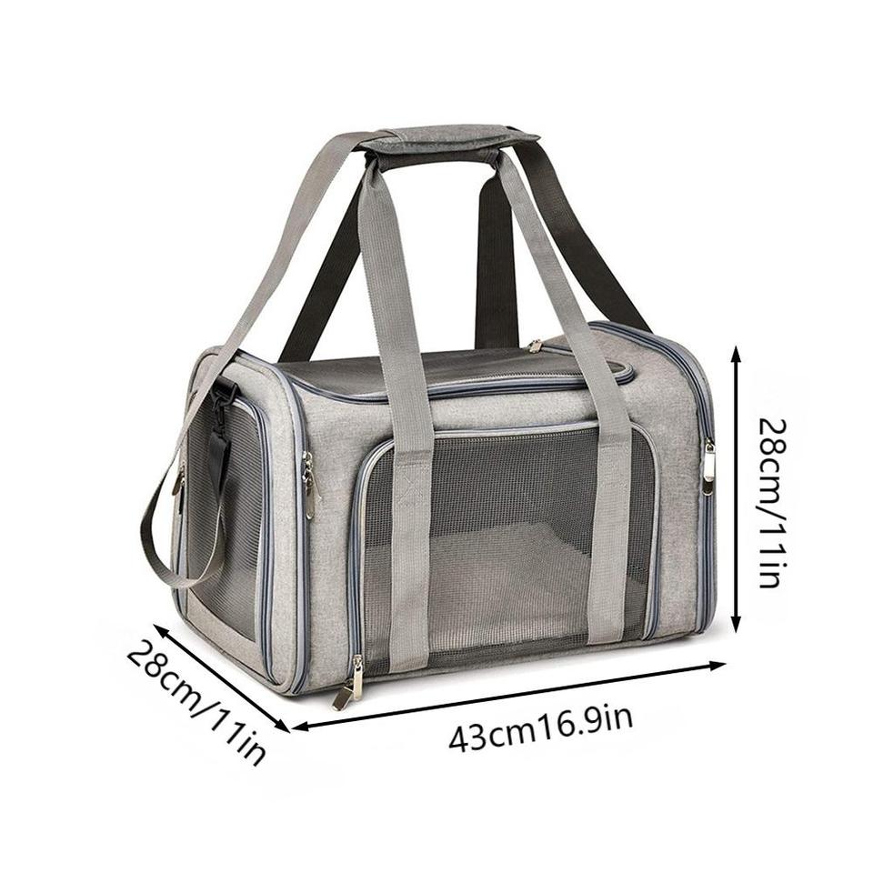 Collapsible cat and small dog carrier - photo 8