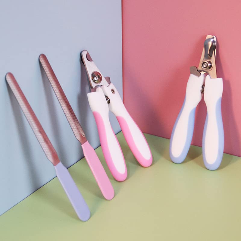 Nail Clippers and Trimmers for Dogs with Safety Guard Nail Clipping Pet Grooming Set 