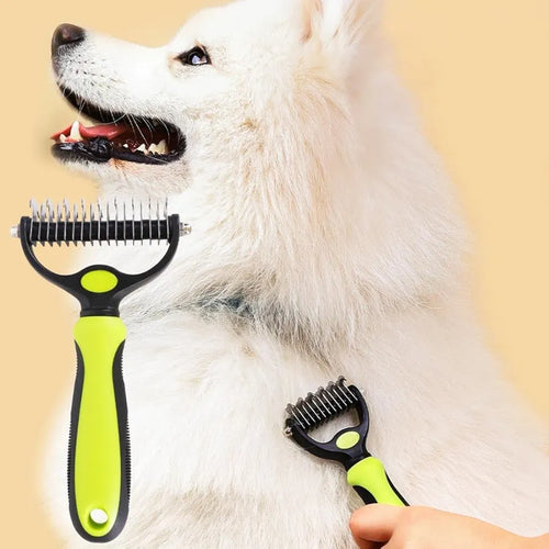 Double-sided Knot Comb Dog Comb Dog Comb Cat Beauty Hair Removal Cat Comb Pet Supplies 